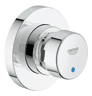 grohe recessed shower tap with chromate brass plate adjustable t